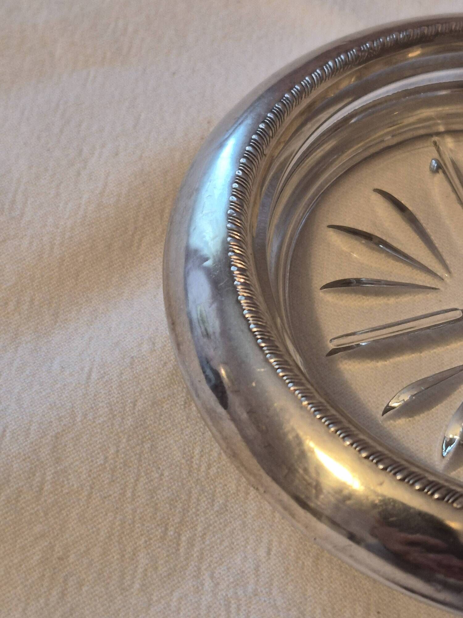 Coaster FB ROGERS, silver plate 925 – A572