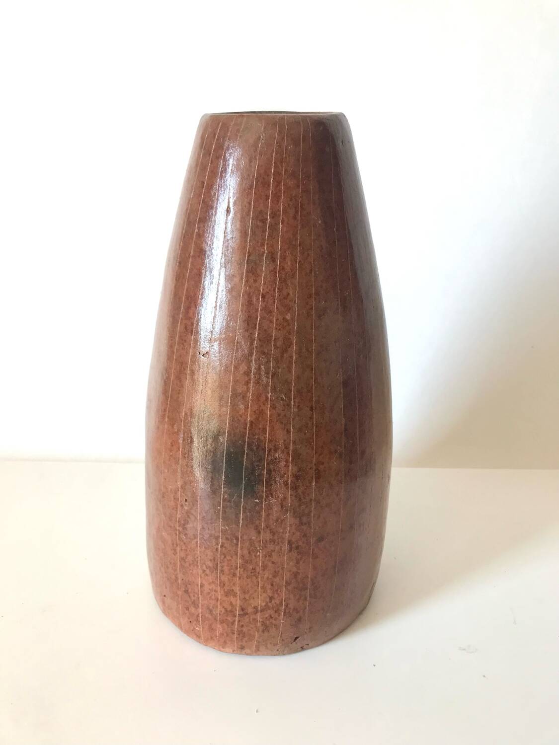 Large terracotta vase