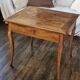 Old solid wood table