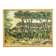 Oil painting by Alexander Michael of a pine forest near Ostia, Italy 1973