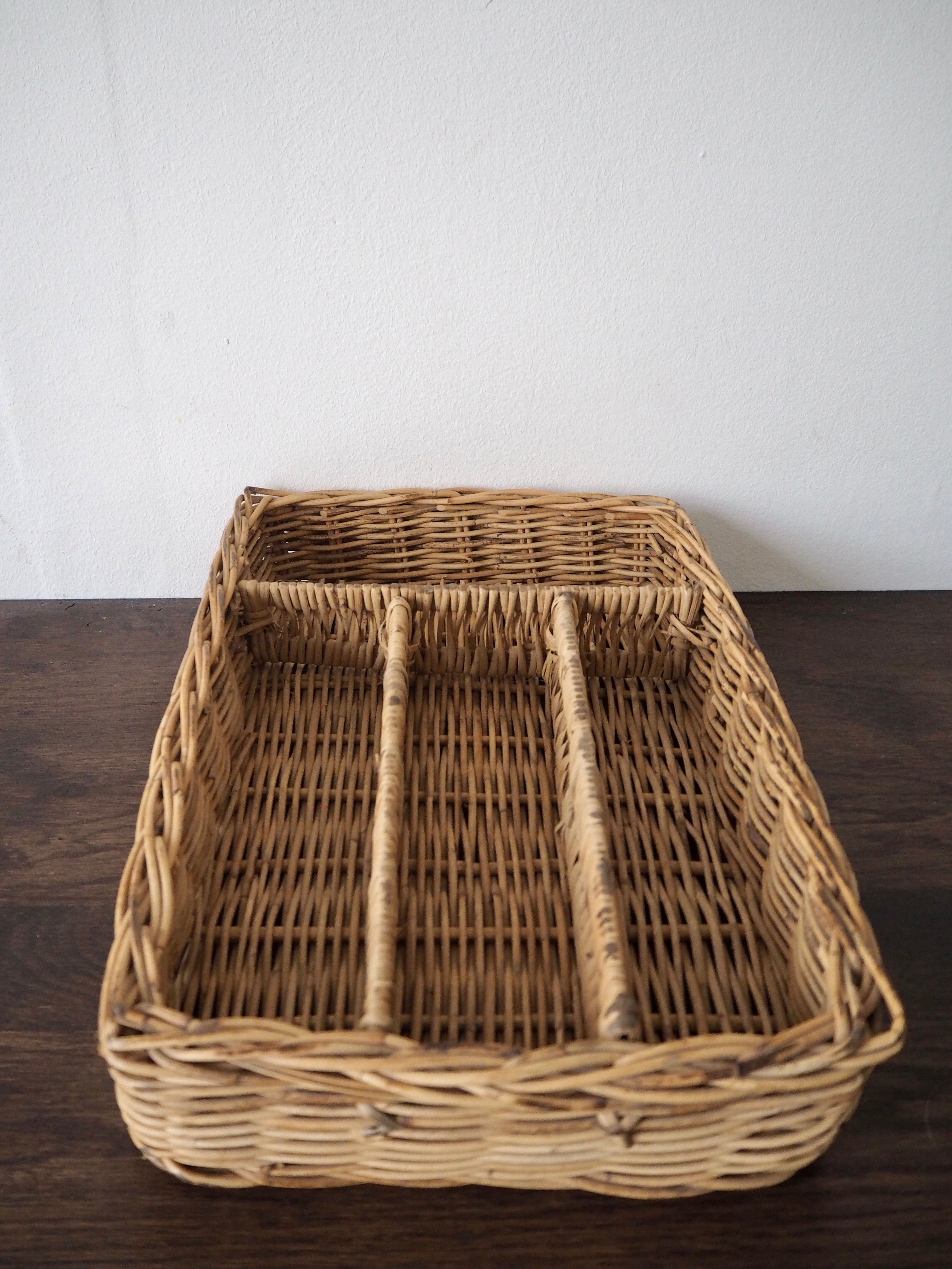Wicker covered rack