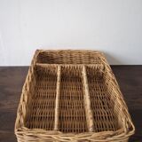 Wicker covered rack