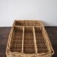 Wicker covered rack