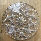 Chiseled glass underside