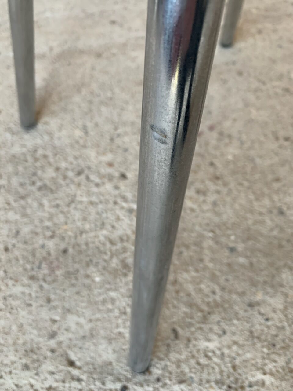 Vintage industrial metal and wood stool with adjustable swivel seat, 1960's