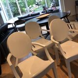 4 Kartell Louis Ghost chairs