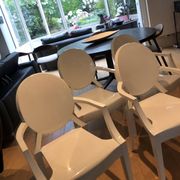 4 Kartell Louis Ghost chairs