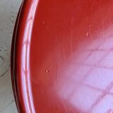 Side table, red bedside table Artemide Giano Giano by Emma Gismondi.