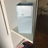 Sky blue geometric vase