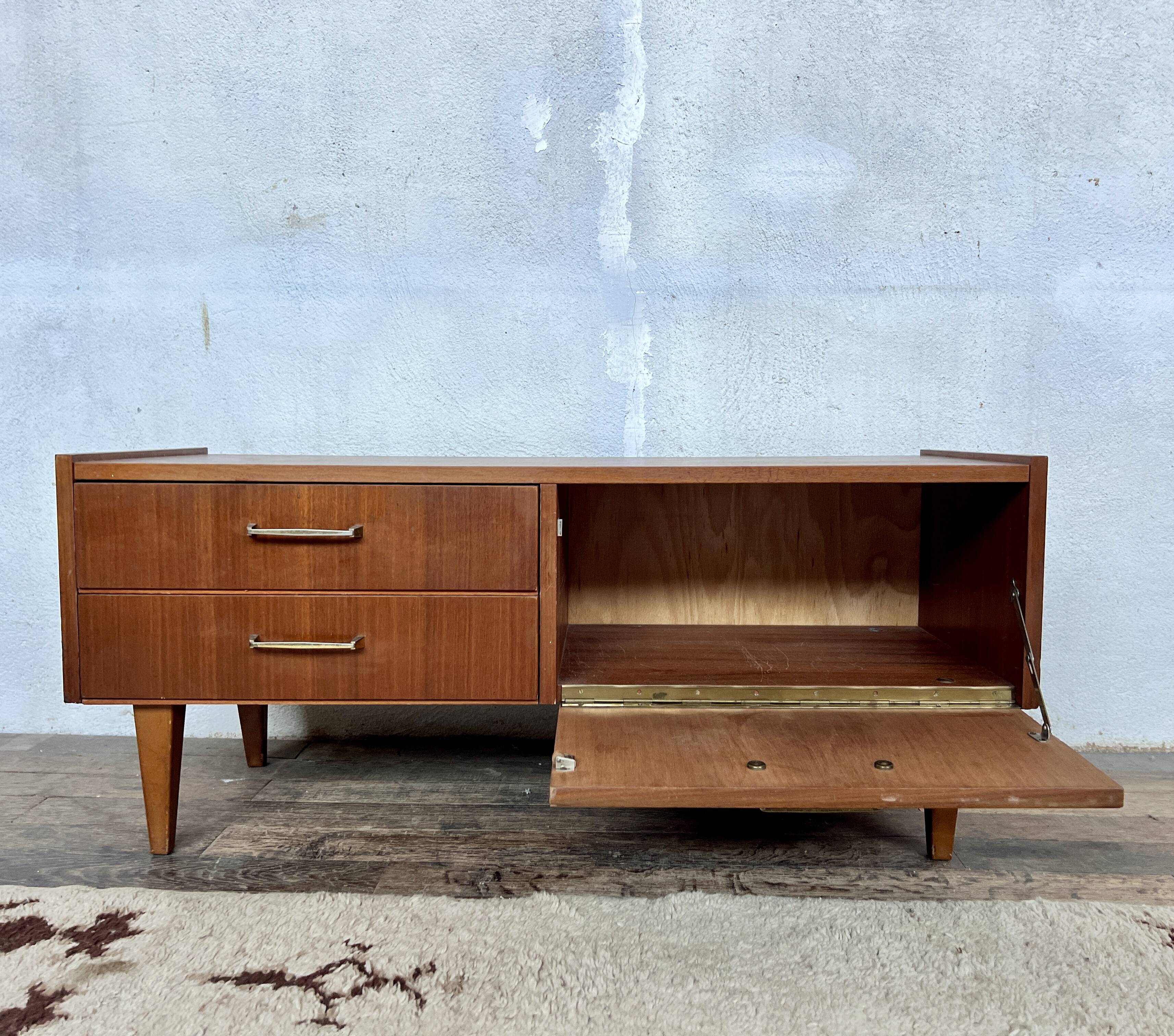 TV cabinet - hifi - vintage sideboard - 50/60