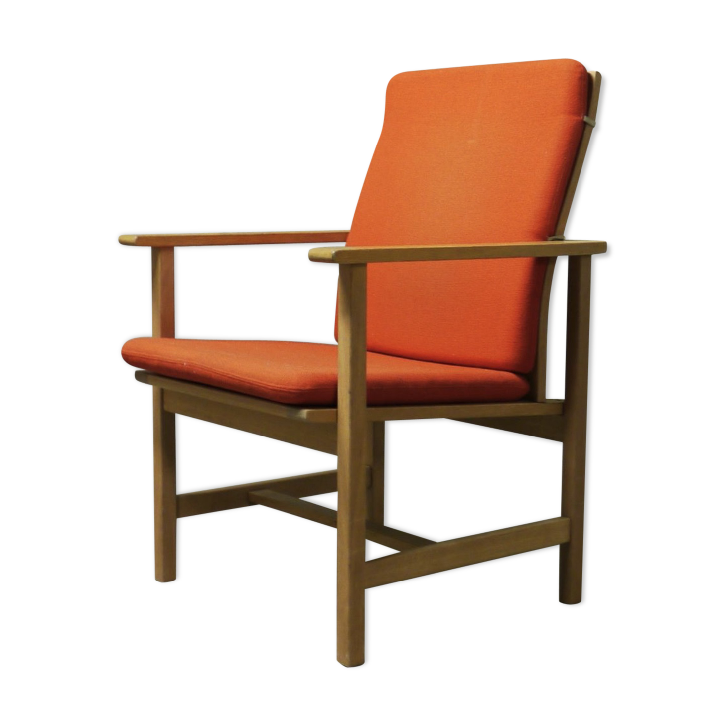 Mid-Century Armchair by Børge Mogensen for Fredericia Stolefabrik, 1960s