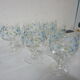Lot de 6 verres sur pied Myosotis