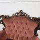 Vintage baroque armchair / single seater armchair / retro chair