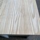 Scandinavian chic country TV unit in solid white and natural wood 160cm