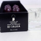 Set of 4 candle holders JUHAVA OY Finland Ri-Jalka 1970