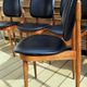 6 "Pegasus" chairs by Pierre Guariche for Baumann, France, 1960s.