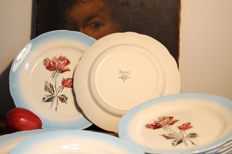 Lot plates Digoin Sarreguemines