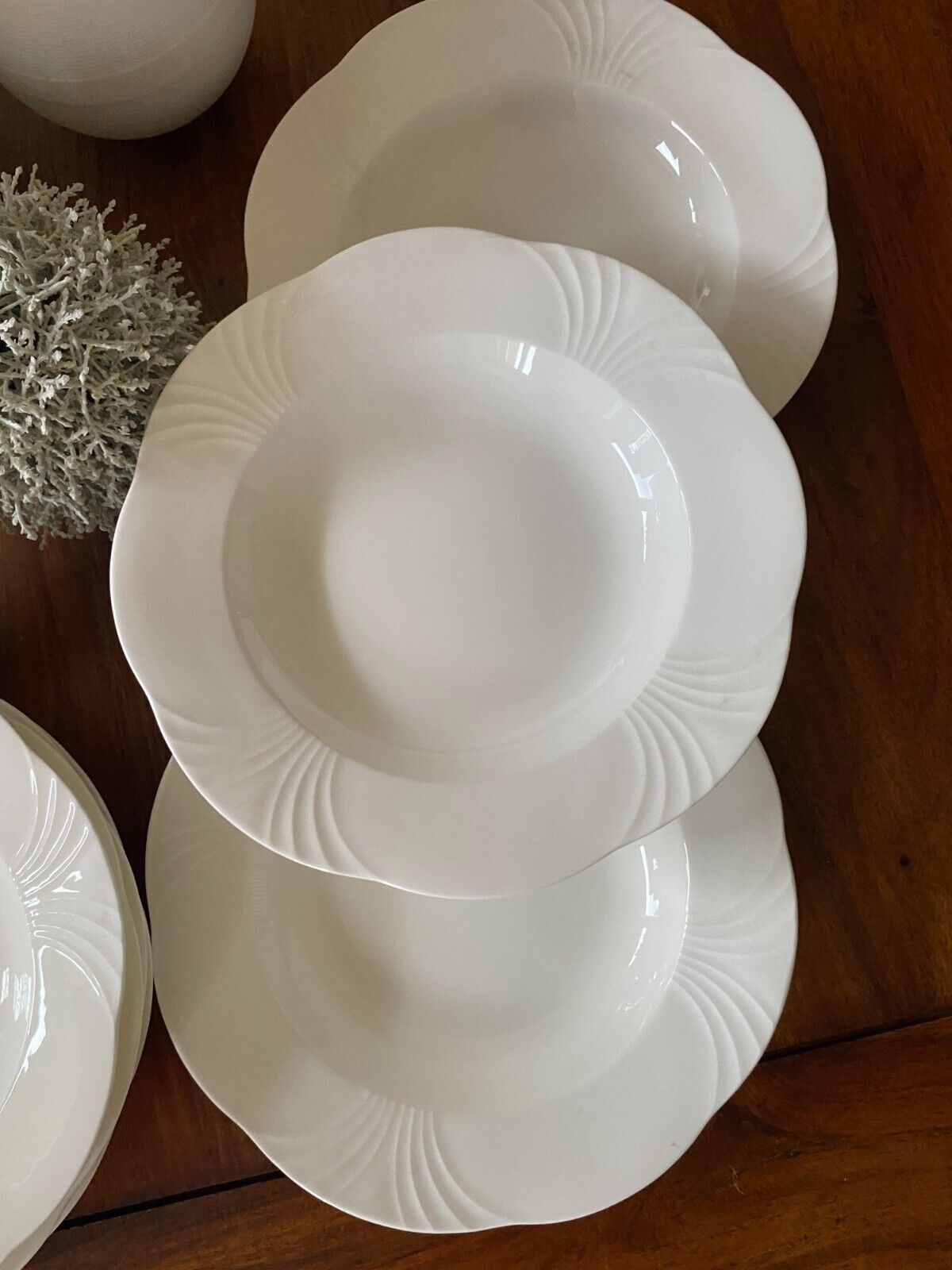 Villeroy & boch - arco weiss - bone china porcelain - 8 hollow 