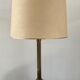 Empire style column lamp in bronze, opaline and marble
