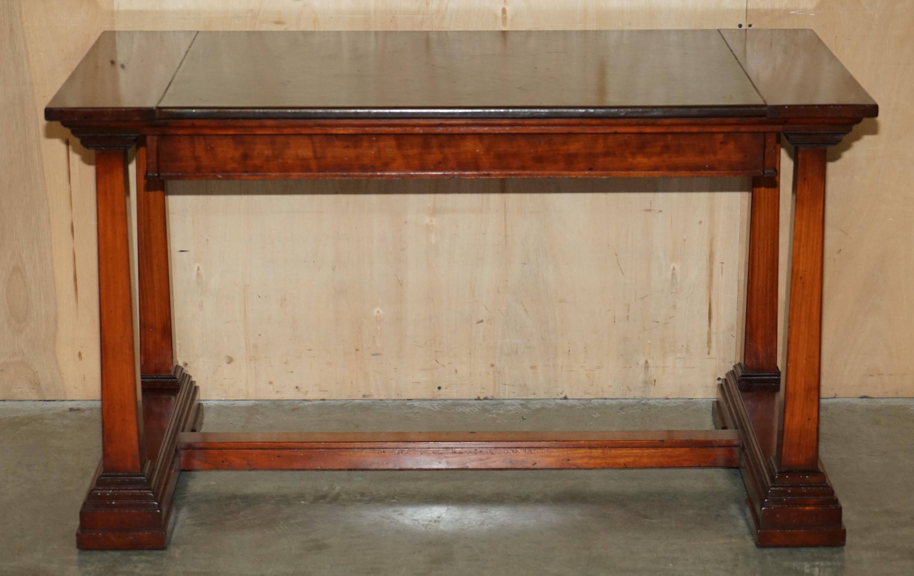 Bureau d'architecte vintage Harrods Kennedy cuir
