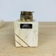 Travertine lighter and ashtray Cerri Nestore