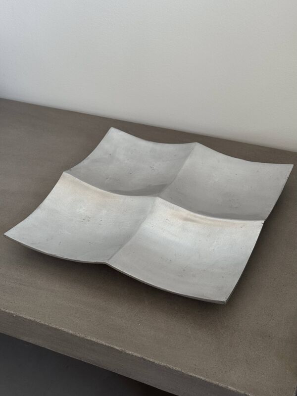 Vide Poche Vintage En Métal Design Space Age