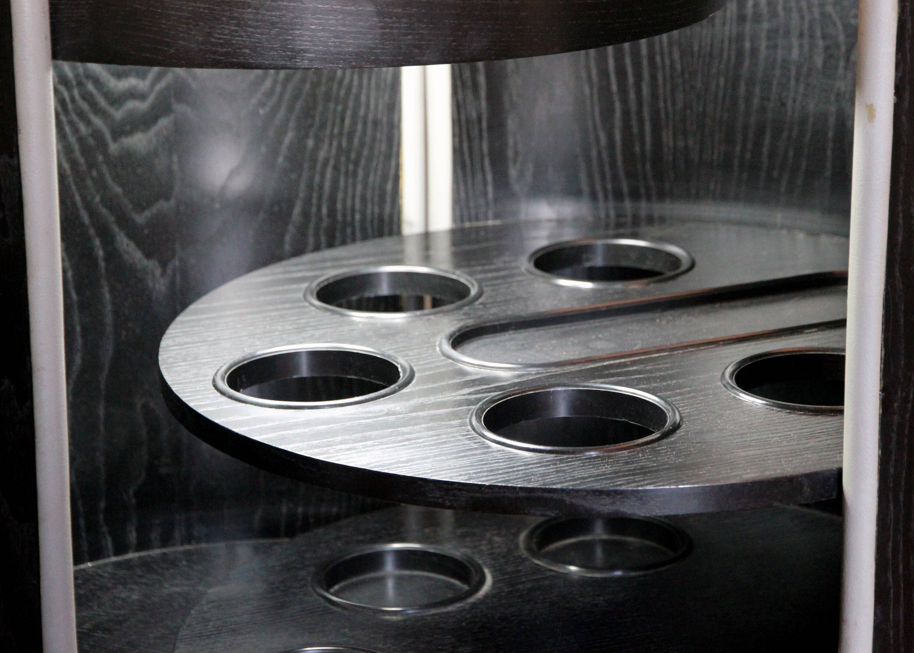 Bar cabinet on wheels by Luigi Massoni, 1960s