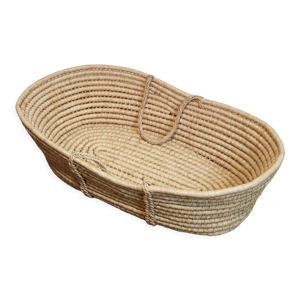 Couffin en palme pour bébé ou