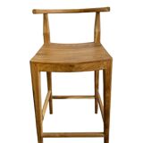 Tabouret / tabouret en bois wabisabi