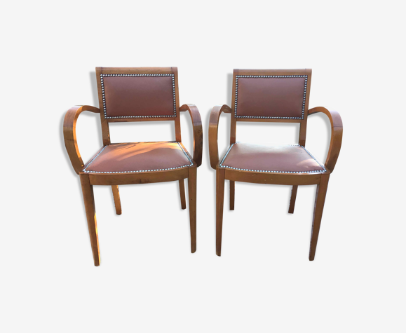 Pair of 50s bridge chairs
