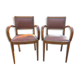 Pair of 50s bridge chairs