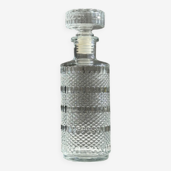 Carafe with cylindrical stopper, small diamond tips