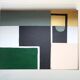 Large abstract acrylic painting for living room 116x97cm