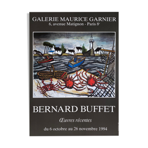 Affiche galerie garnier