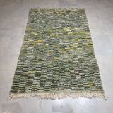 Tapis vert chiné 155x250cm