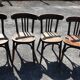 4 chaises bistrot 40/50