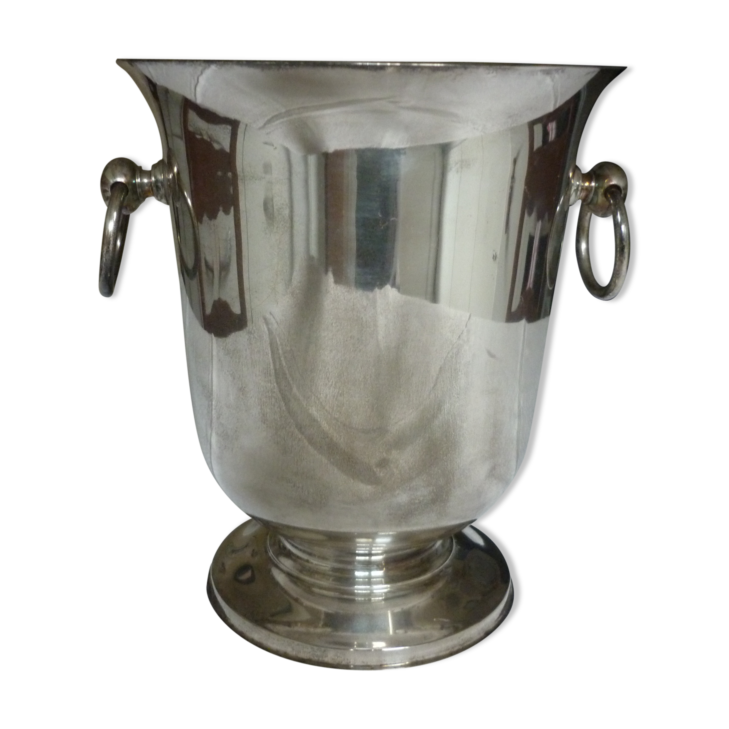Bucket champagne metal silver