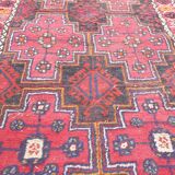 Oriental wool rug entirely handmade