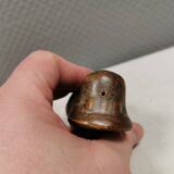 Salt and pepper shaker set in ceramic from Danish Løvemose 1970s.