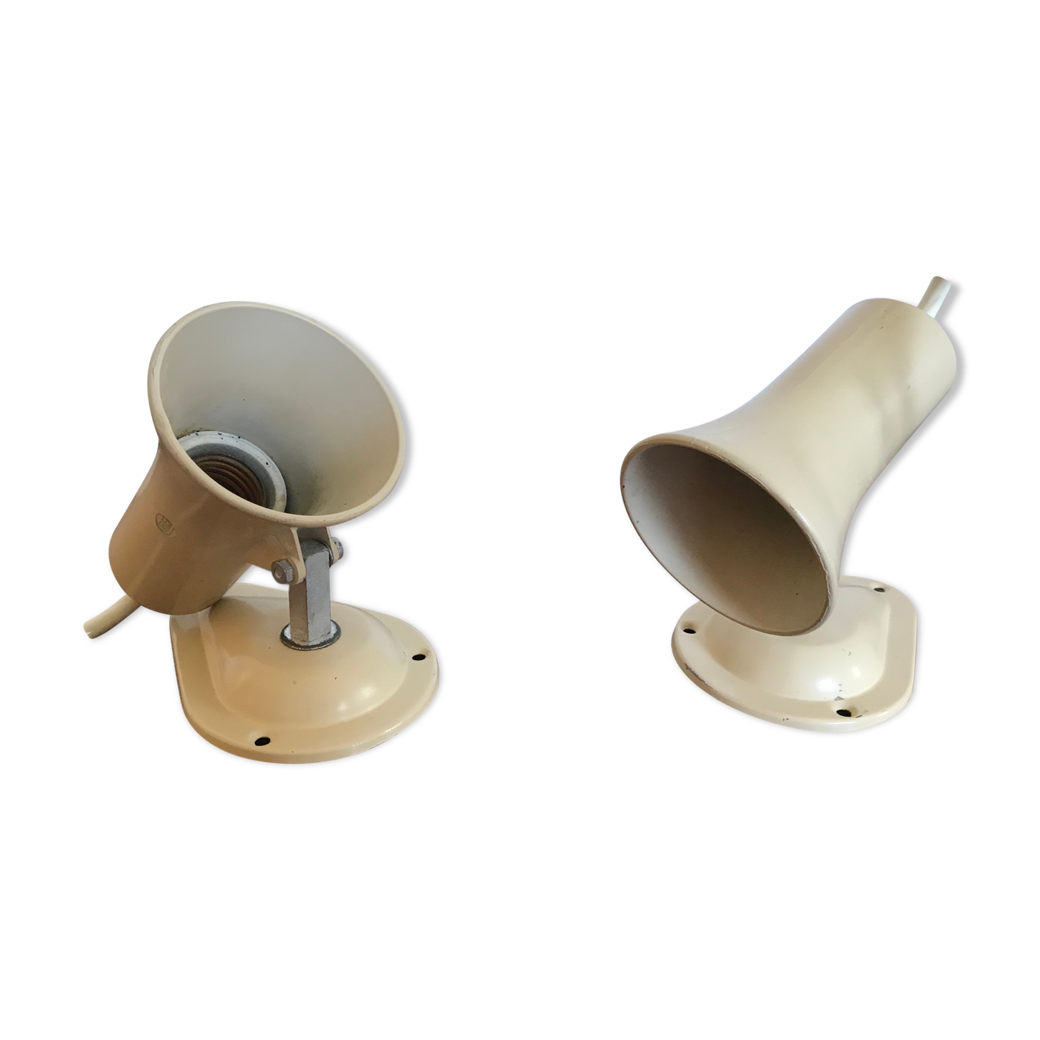 Pair of vintage Lita wall light