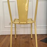Yellow Tolix chair