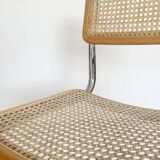 Pair bar chairs Cesca S32 Marcel Breuer, 1970