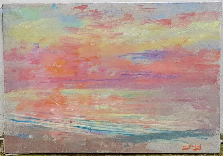 Sunset in the North Sea Maud Gérard