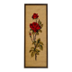 Vintage rose canvas frame