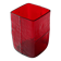 Mid-Century Modern Red Glass Vase by Christer Sjögren, Lindshammar, Sweden