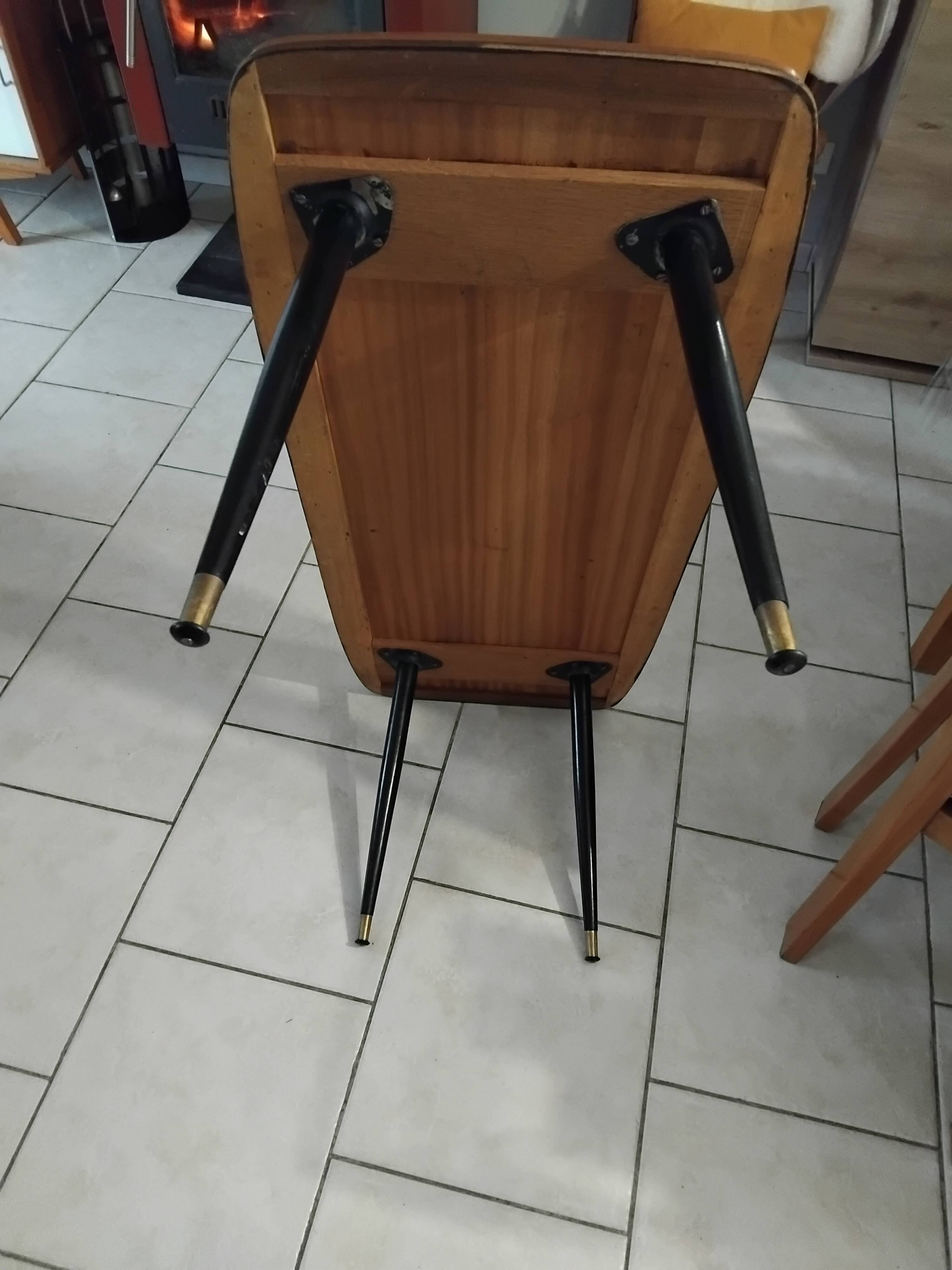 Vintage coffee table from the 1950s design.