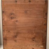 Old wood mirror