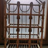 Wicker rattan shelf