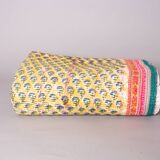 Vintage kantha block print