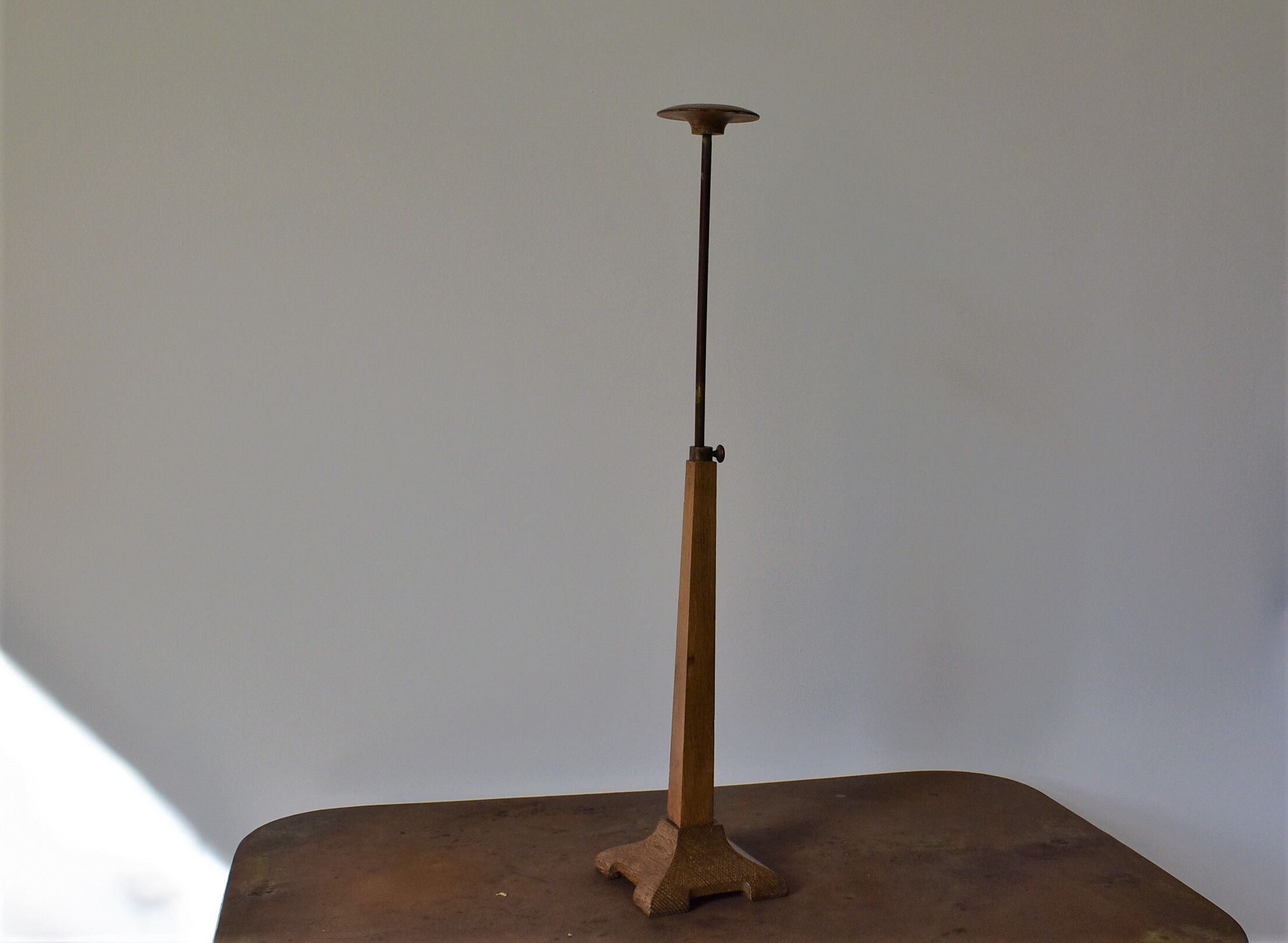 Lot of 3 wooden hat doors